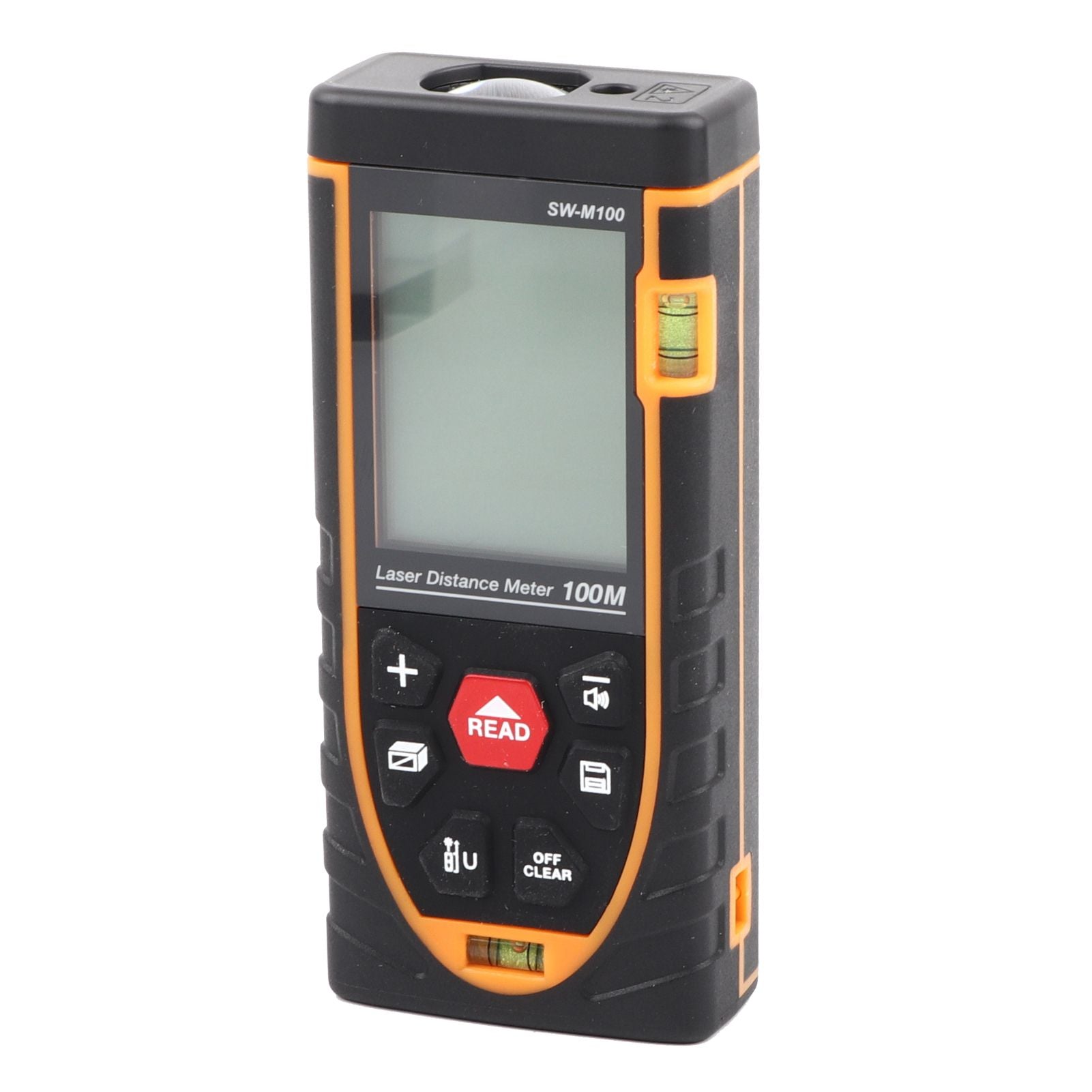 SNDWAY Handheld Digital Laser Distance Meter Self Calibration Length/Volume Measure Tool 100m