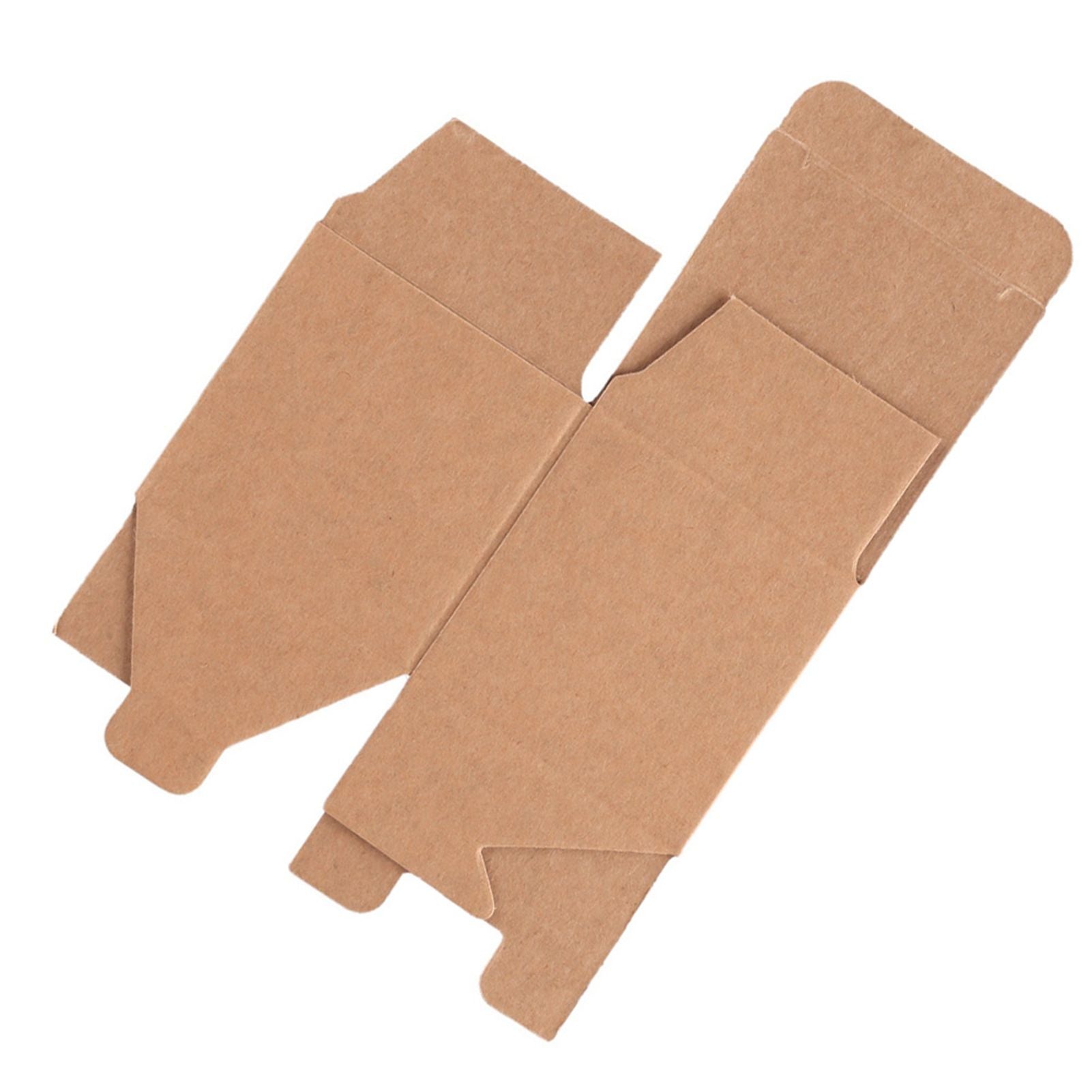 50PCS Brown Kraft Paper Square Wedding Favor Candy Chocolate Gift Party Supply Boxes