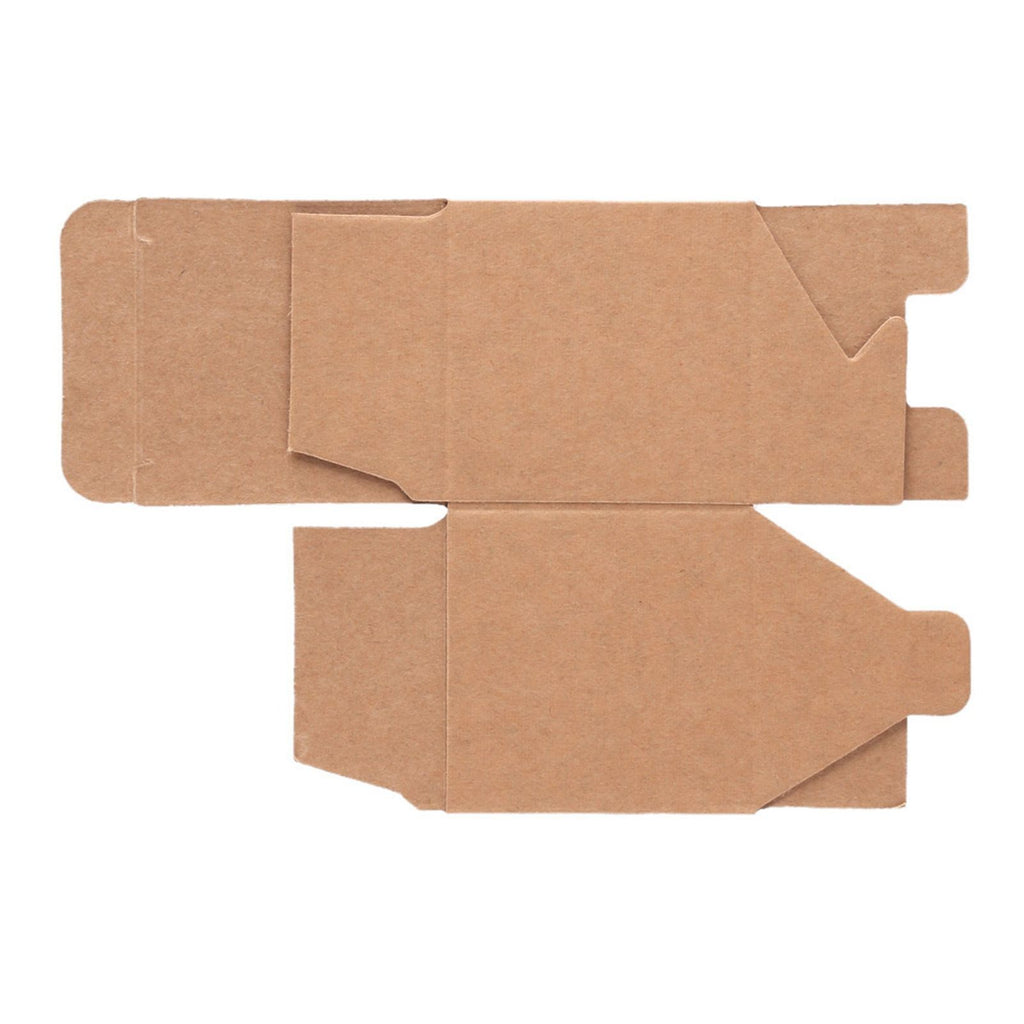 50PCS Brown Kraft Paper Square Wedding Favor Candy Chocolate Gift Party Supply Boxes