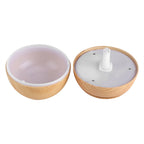 USB Essential LED Touch Aroma Ultrasonic Humidifier Oil Diffuser Air Purifier Yellow