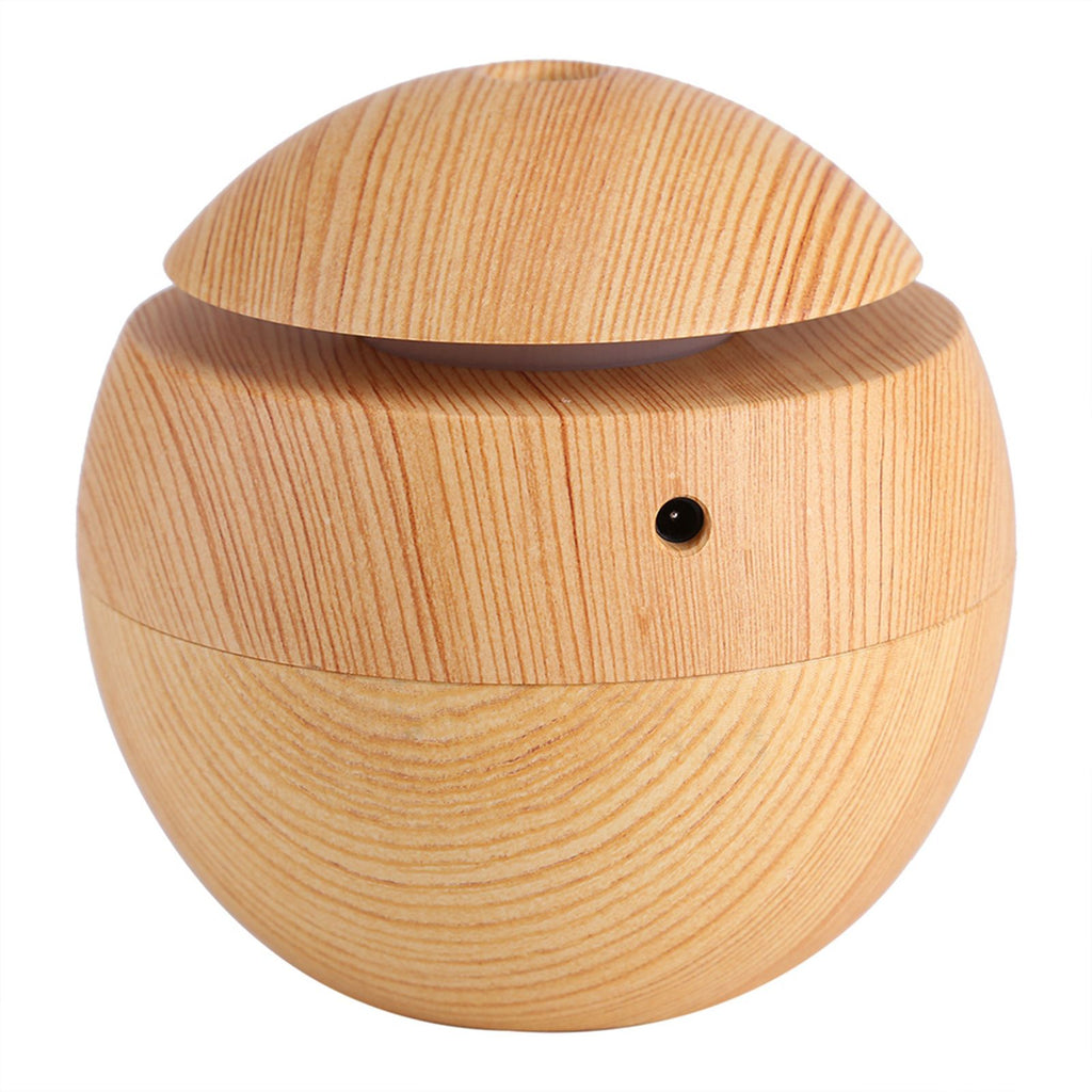 USB Essential LED Touch Aroma Ultrasonic Humidifier Oil Diffuser Air Purifier Yellow