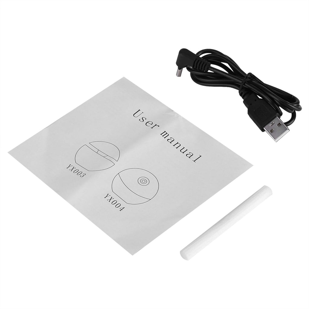 USB Essential LED Touch Aroma Ultrasonic Humidifier Oil Diffuser Air Purifier Yellow
