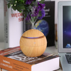USB Essential LED Touch Aroma Ultrasonic Humidifier Oil Diffuser Air Purifier Yellow