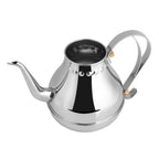 1.2L Stainless Steel Gooseneck Pour Coffee Drip Kettle Tea Filter Pot Indoor