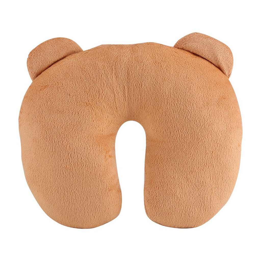 Animal Travel Neck PP Cotton Pillow Soft U Shaped Car Head Rest Toy Cushion Tiger