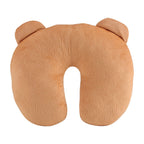 Animal Travel Neck PP Cotton Pillow Soft U Shaped Car Head Rest Toy Cushion Tiger