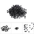1000Pcs/Bag 4mm Clear Acrylic Beads Vase Filler Wedding Party Decor DIY Accessories Black