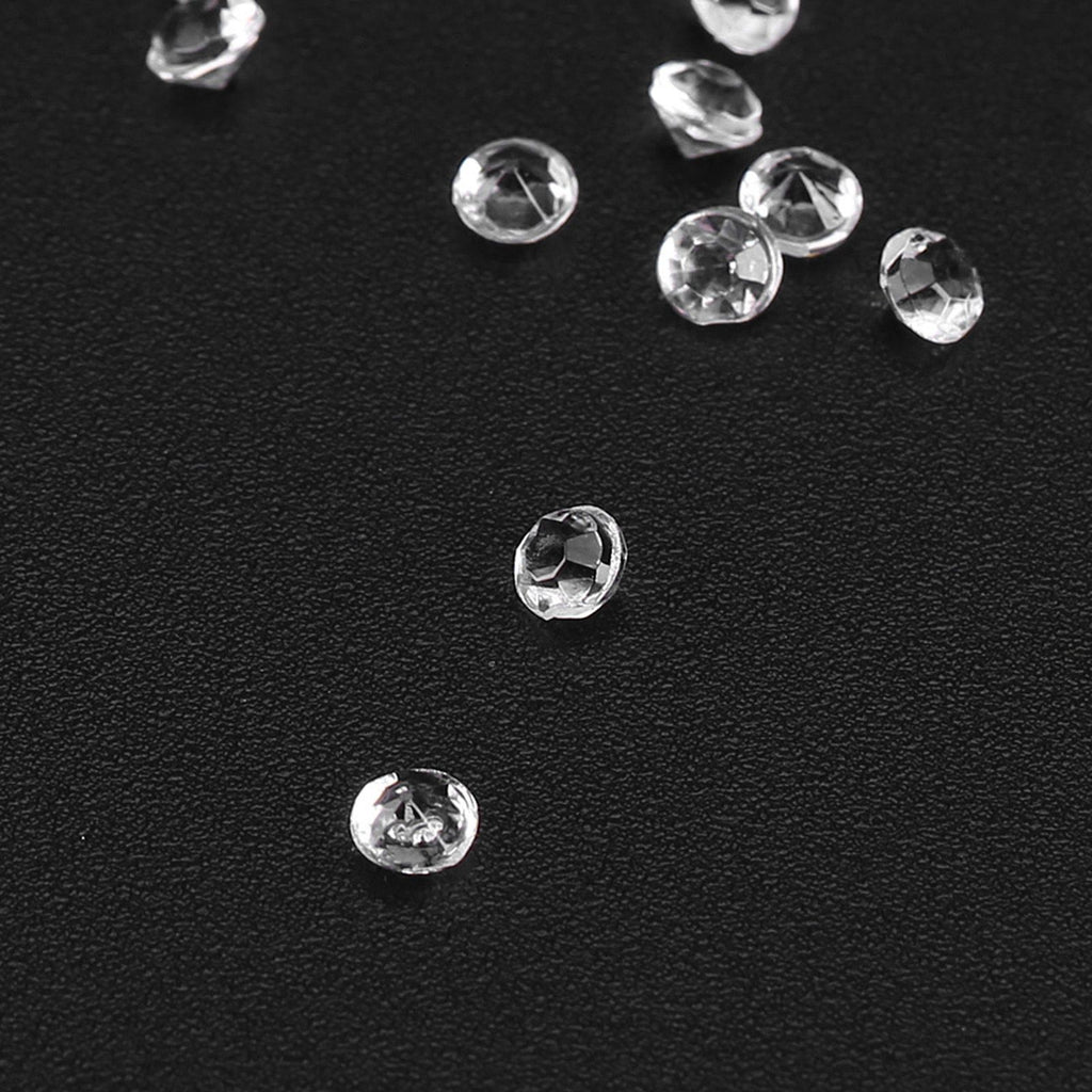 1000Pcs/Bag 3mm Acrylic Beads Vase Filler Wedding Party Decor DIY Accessories Transparent