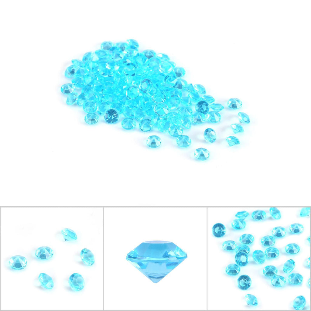 1000Pcs/Bag 6mm Clear Acrylic Beads Vase Filler Wedding Party Decor DIY Ornament Accessories