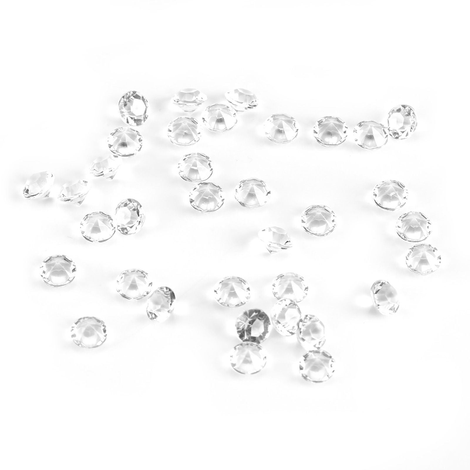 1000Pcs/Bag 6mm Clear Acrylic Beads Vase Filler Wedding Party Decor DIY Ornament Accessories