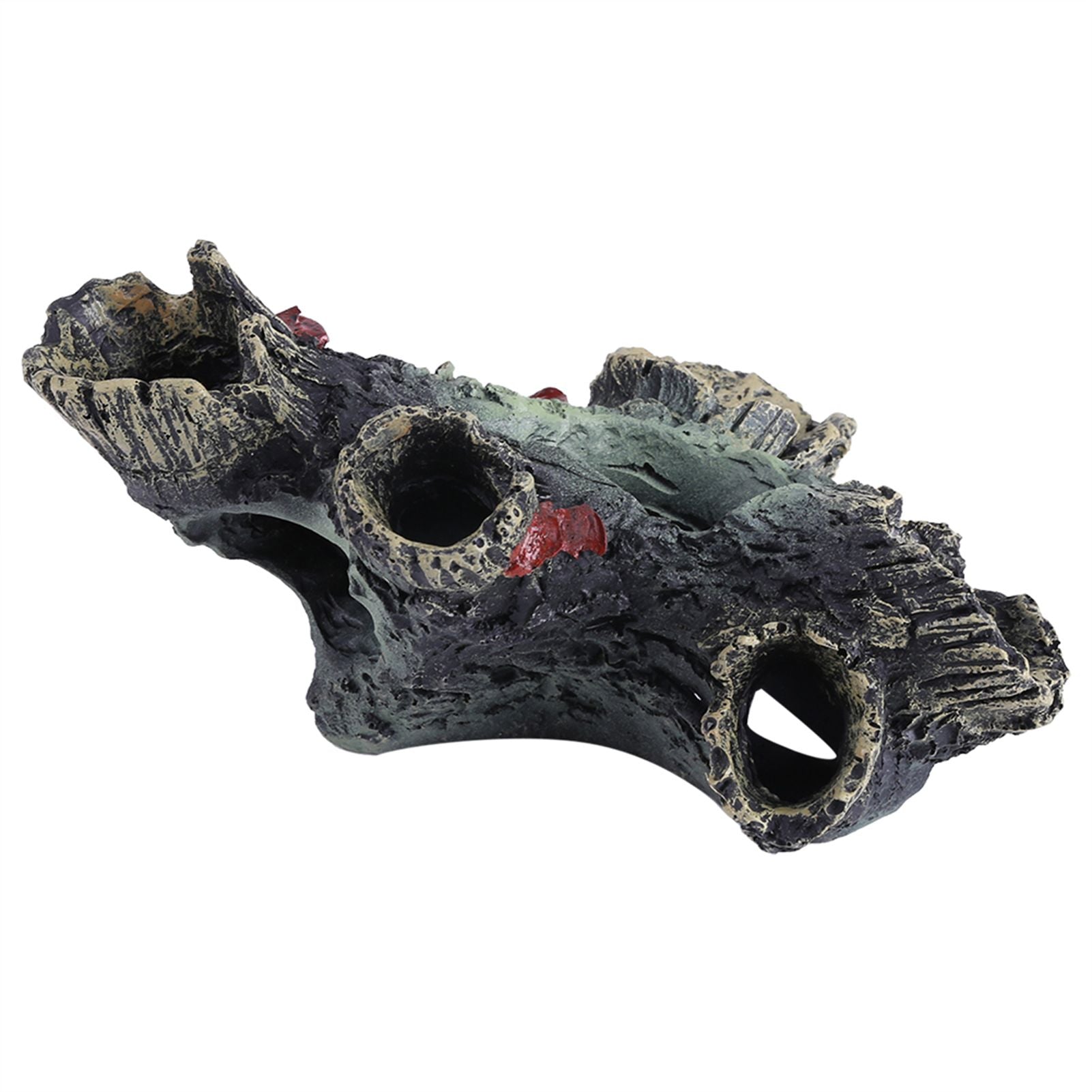 Artificial Resin Aqua Aquarium Dead Wood Fish To avoid Hole Tank Ornament Decor