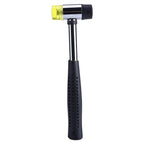 Steel Ring Mandrel Nylon Face Mallet Sizing Jewelry Making Forming Hammer Tools Rubber Hammer