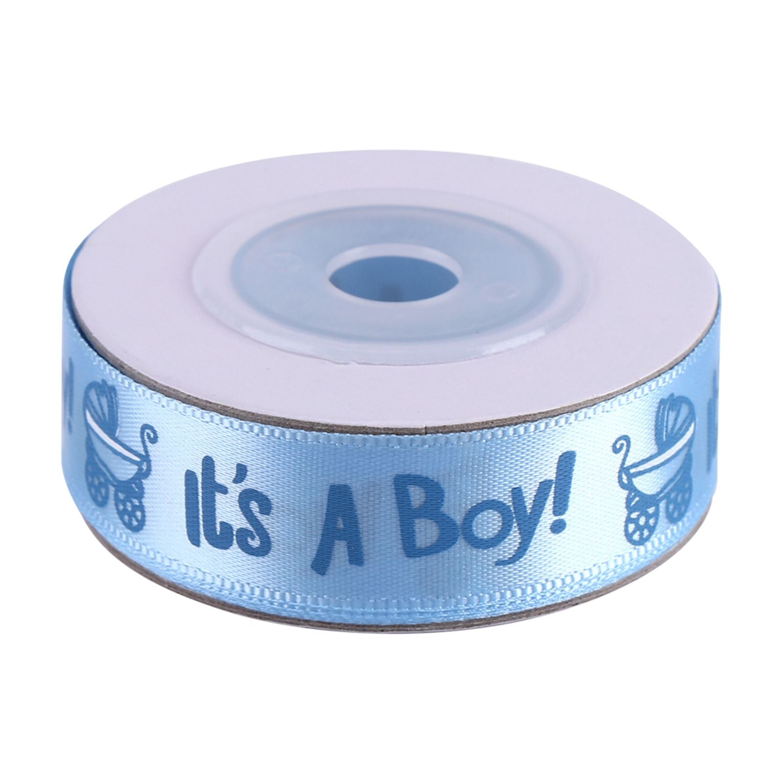 10Yards/Roll IT IS A BOY Baby Shower Christening Party Favor Gift Stain Ribbon Blue