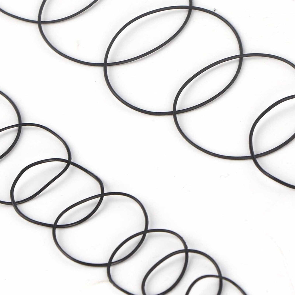 950pcs Set 12mm30mm Universal Rubber O Ring Watch Back Cover Seal Gaskets (0.5mm)