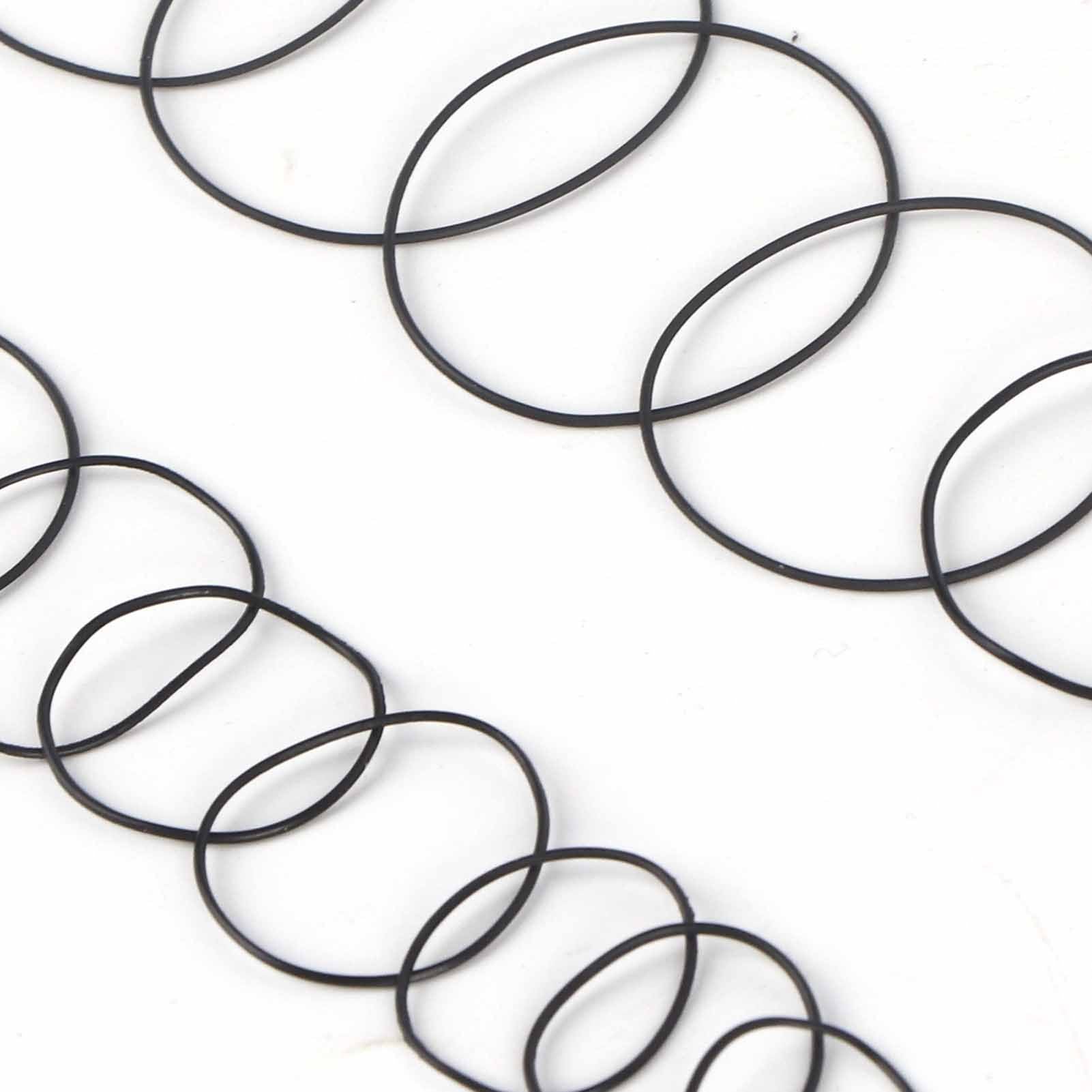 950pcs Set 12mm30mm Universal Rubber O Ring Watch Back Cover Seal Gaskets (0.5mm)