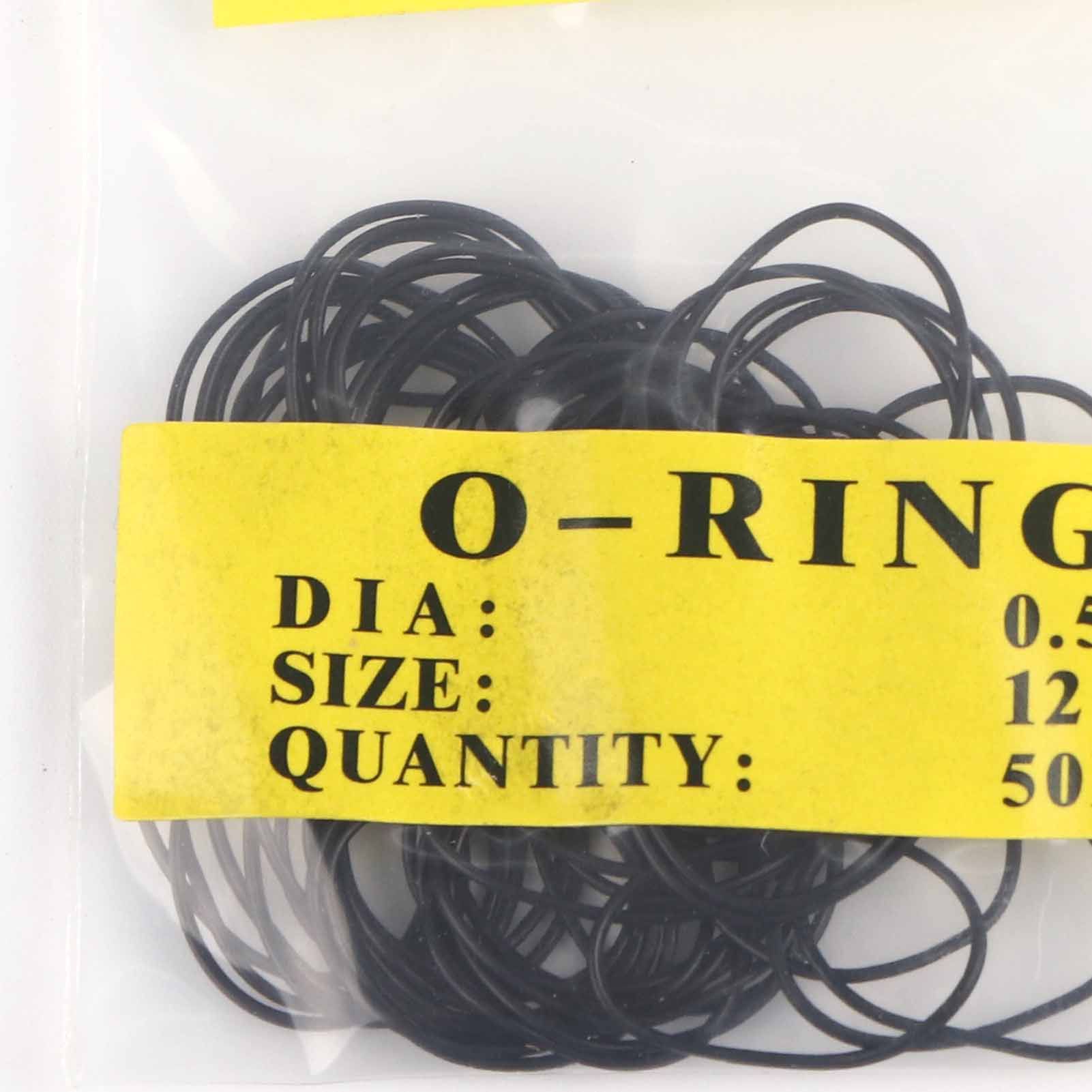 950pcs Set 12mm30mm Universal Rubber O Ring Watch Back Cover Seal Gaskets (0.5mm)