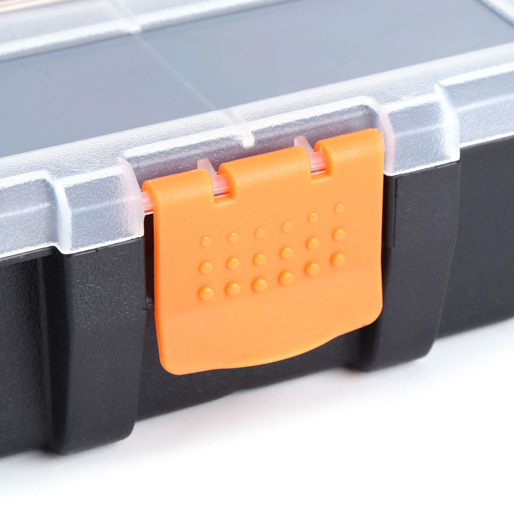 Two layer Plastic Heavy duty Components Storage Box Case Organizer Small Parts Tool Box