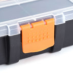 Two layer Plastic Heavy duty Components Storage Box Case Organizer Small Parts Tool Box