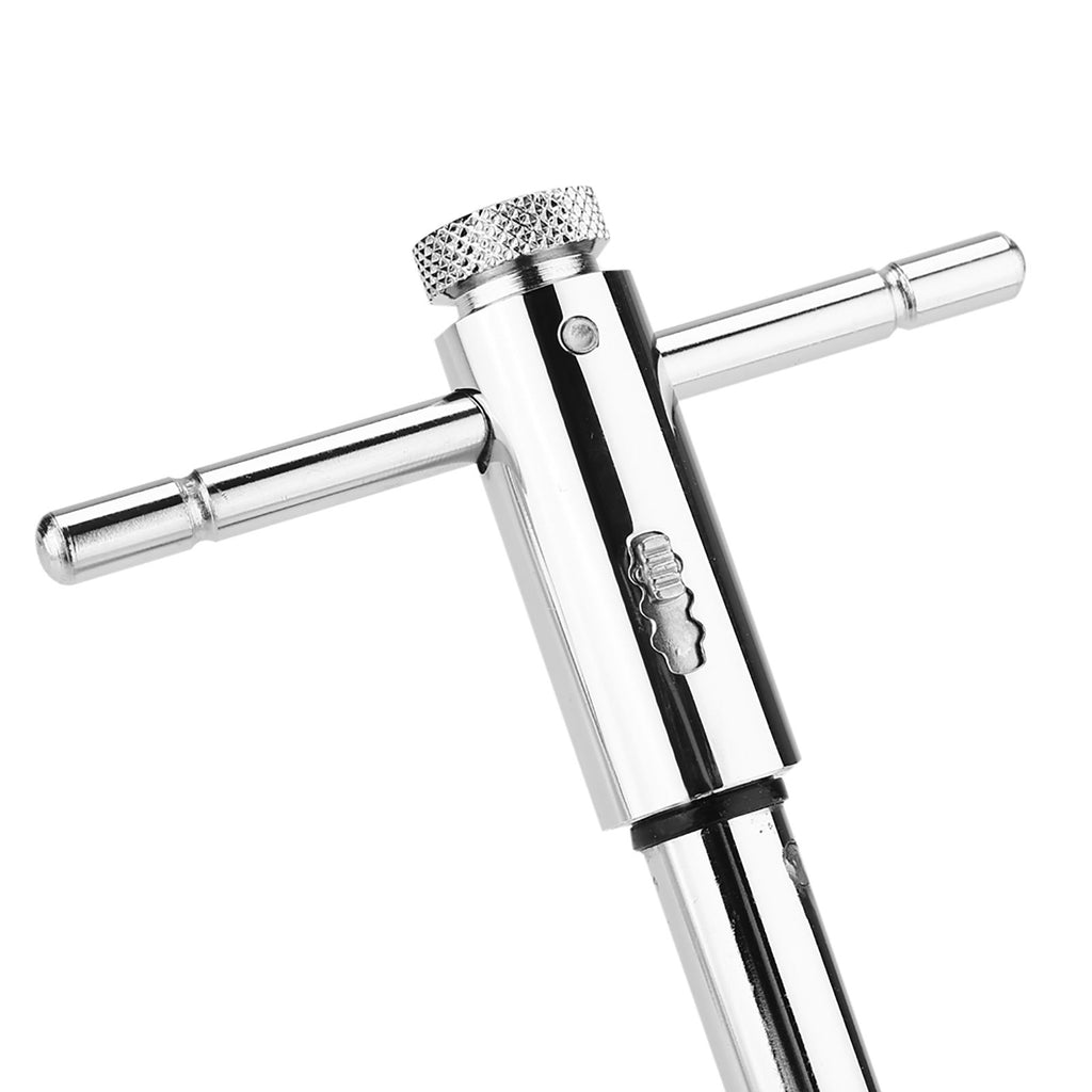 Adjustable T Bar Handle Ratchet Tap Wrench M3 M8 M5 M12 For Tap Die Set (M3 M8 Long)