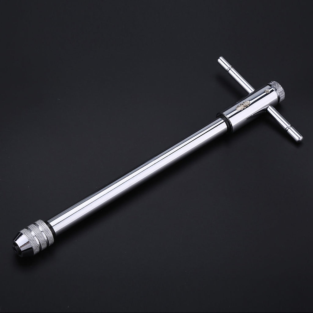 Adjustable T Bar Handle Ratchet Tap Wrench M3 M8 M5 M12 For Tap Die Set (M3 M8 Long)