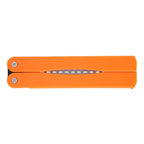Outdoor Camping Folding Double Sided 400/600# Sharpener Stone Whetstone Sharpening Tool(Yellow)