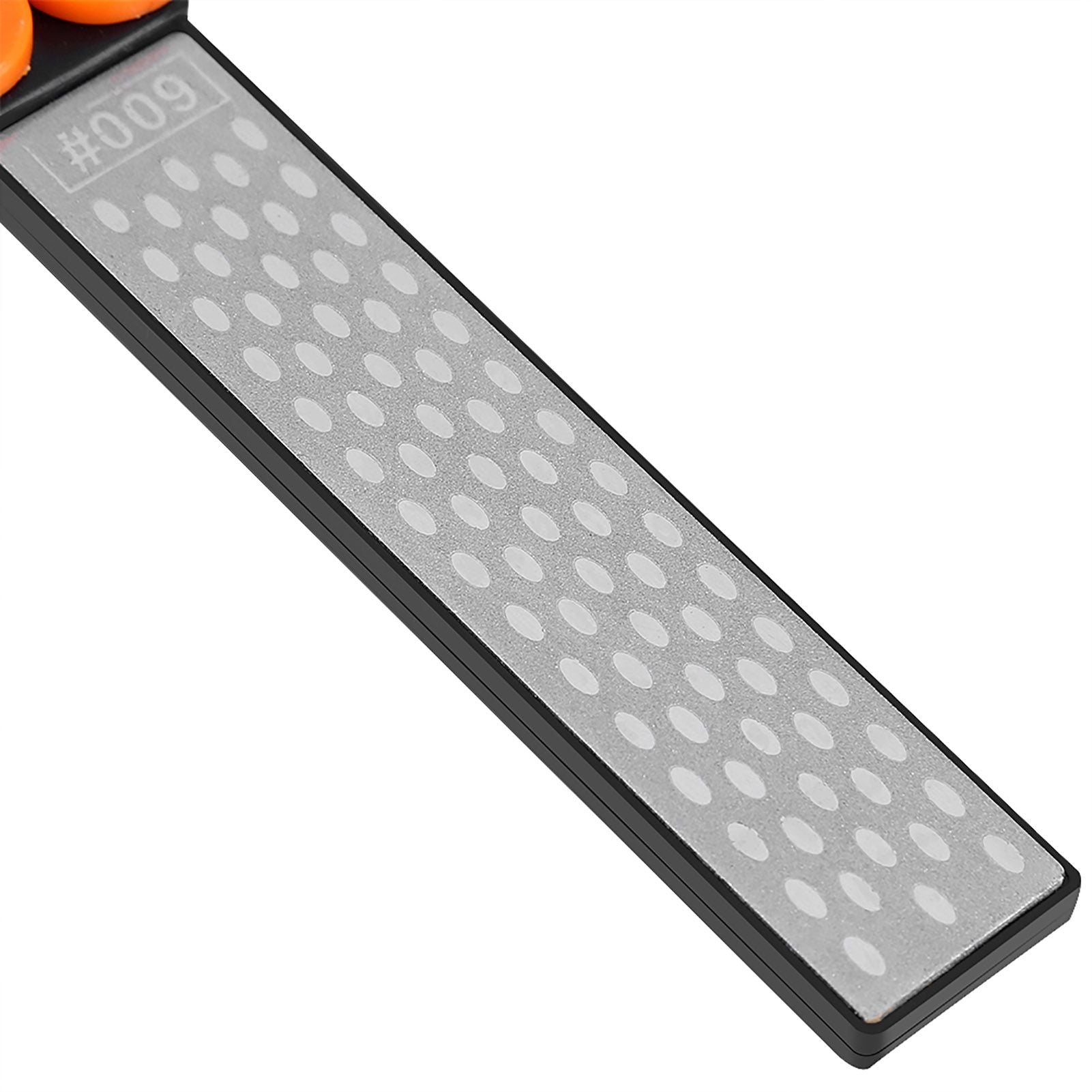 Outdoor Camping Folding Double Sided 400/600# Sharpener Stone Whetstone Sharpening Tool(Yellow)
