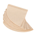 40Pcs Unbleached Natural Cone Shape Drip Coffee Cup Filter Papers #V02
