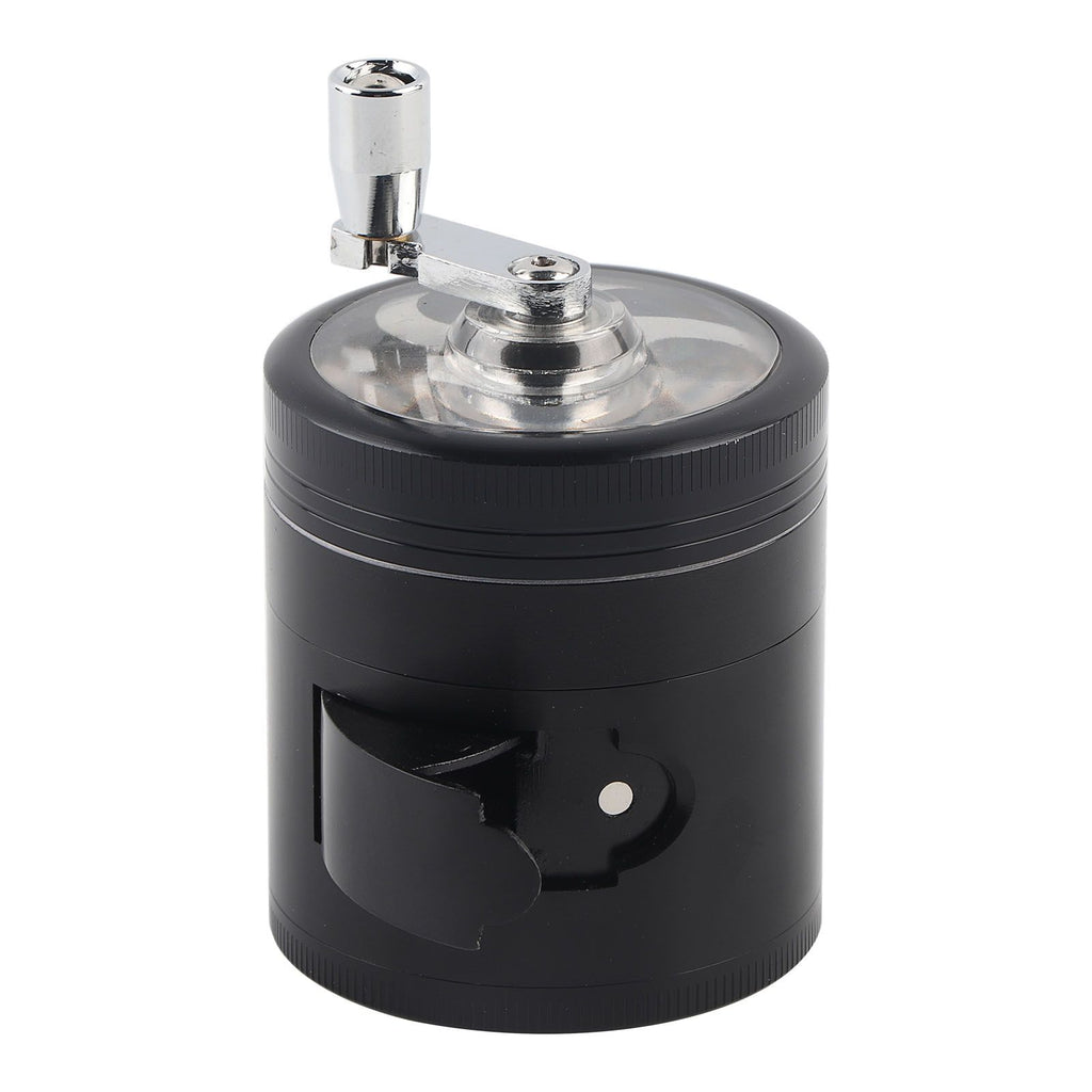 Manual Operated Zinc Alloy Herb Spice Kitchen Grinder with Crank Handle
