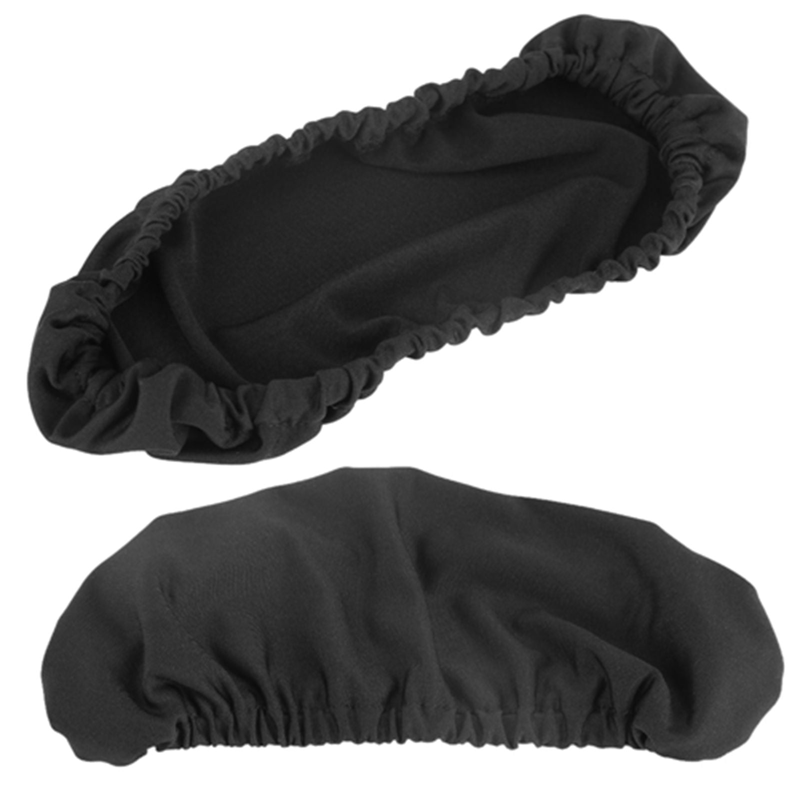 1 Pair Removable Chair Armrest Covers Elastic Protector Office Armchair Cover Black