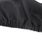1 Pair Removable Chair Armrest Covers Elastic Protector Office Armchair Cover Black