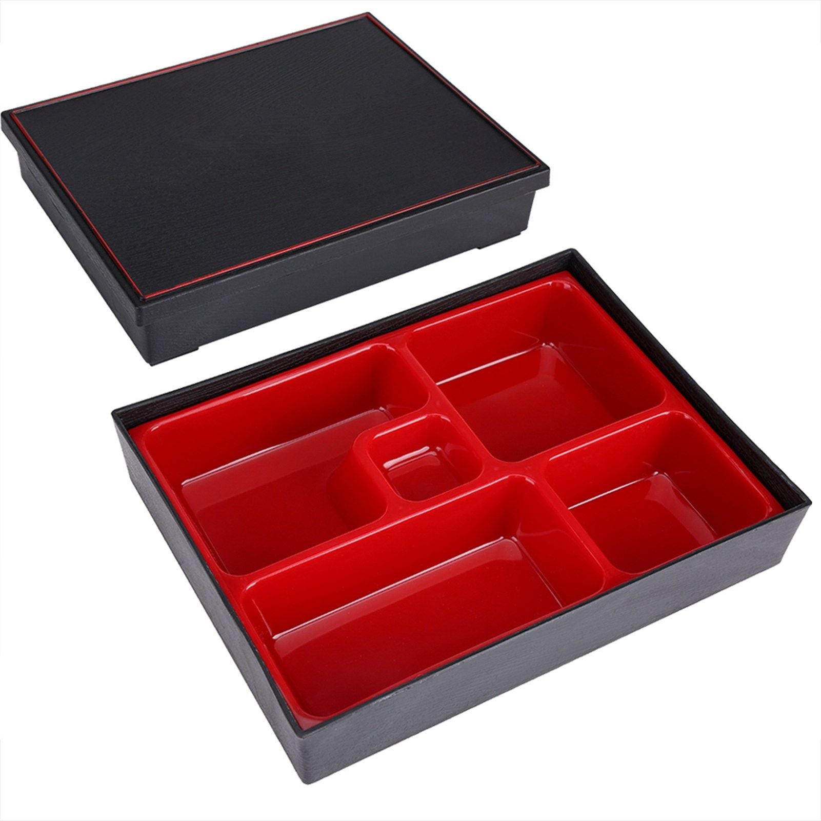 Portable Lunch Boxes Bento Food Container Japanese Style Wood Storage Box Office Picnic