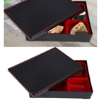 Portable Lunch Boxes Bento Food Container Japanese Style Wood Storage Box Office Picnic