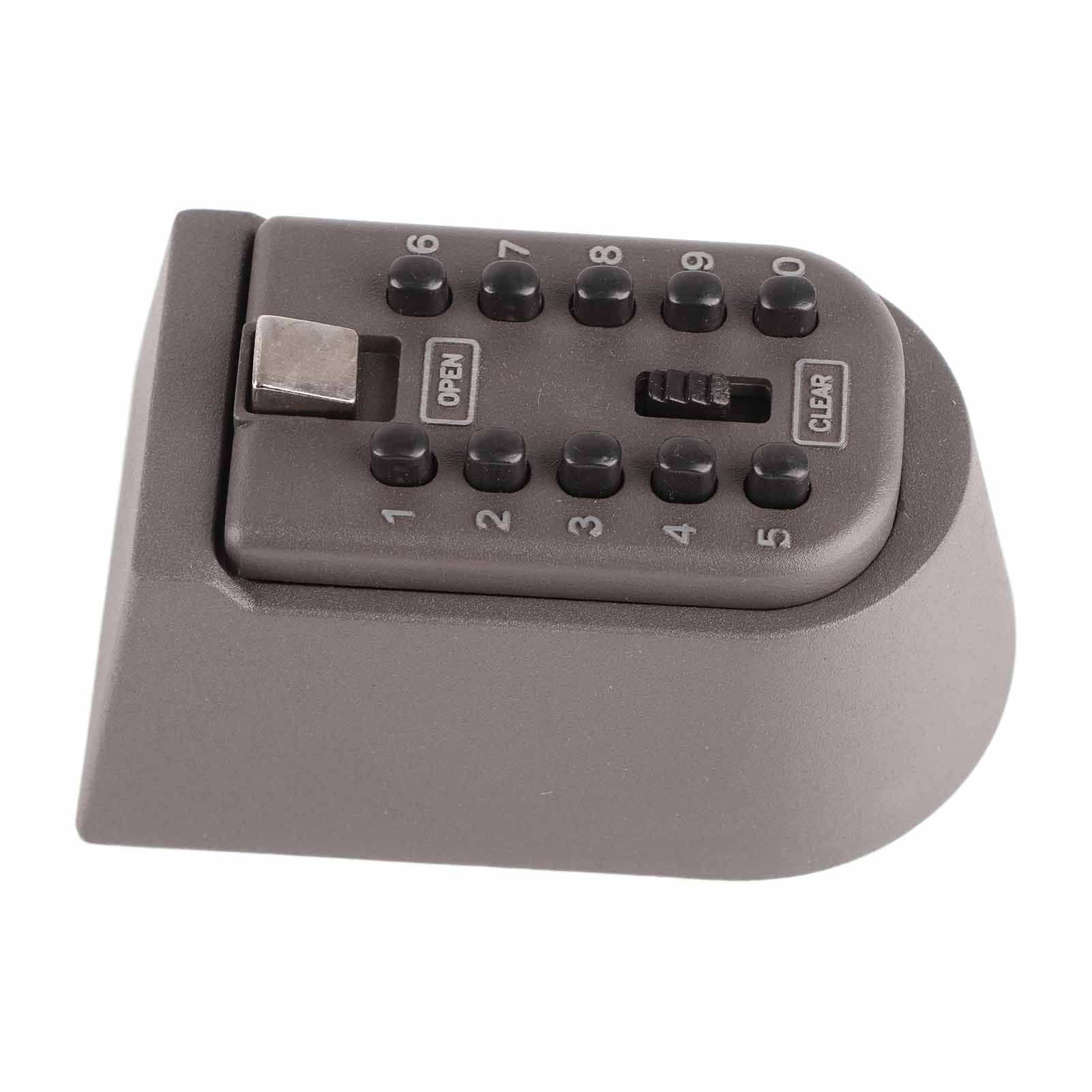 10 Digit Combination Hide Key Lock Box Storage Wall Mount Security Outdoor Case