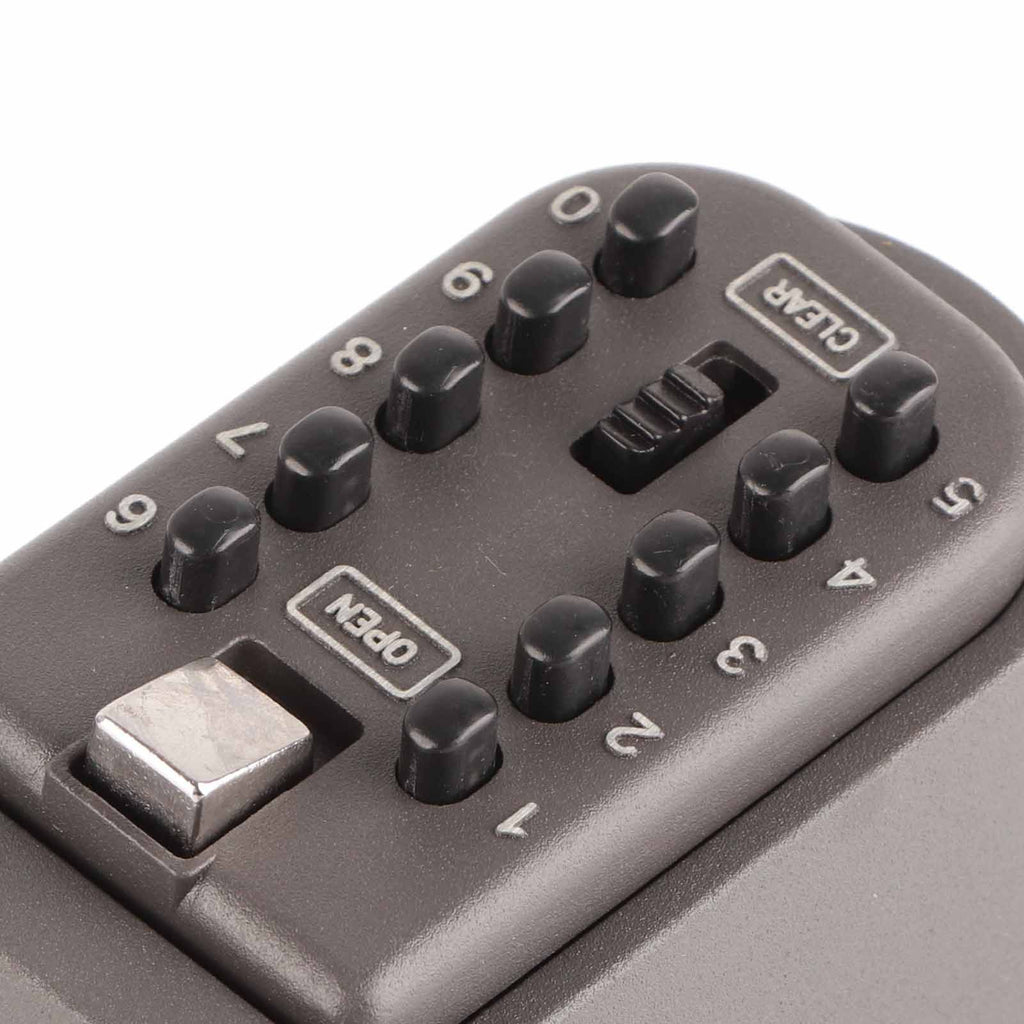10 Digit Combination Hide Key Lock Box Storage Wall Mount Security Outdoor Case