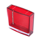 5PC/Set Acrylic Bathroom Accessories Bath Cup Bottle Toothbrush Holder Soap Dish