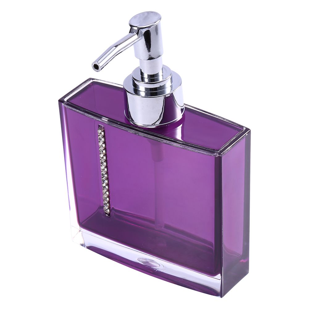 5PC/Set Acrylic Bathroom Accessories Bath Cup Bottle Toothbrush Holder Soap Dish