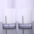 5PCS Suit Acrylic Bathroom Accessories Set Bath Cup Toothbrush Holder Soap Dish