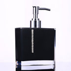 5PC/Set Acrylic Bathroom Accessories Bath Cup Bottle Toothbrush Holder Soap Dish