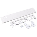 White Hollow Floating Shelf Wall Shop Bookshelf Display Shelf Furniture