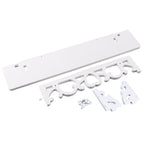 White Hollow Floating Shelf Wall Shop Bookshelf Display Shelf Furniture