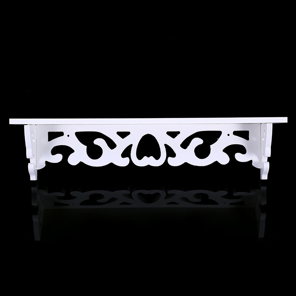 White Hollow Floating Shelf Wall Shop Bookshelf Display Shelf Furniture