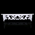 White Hollow Floating Shelf Wall Shop Bookshelf Display Shelf Furniture