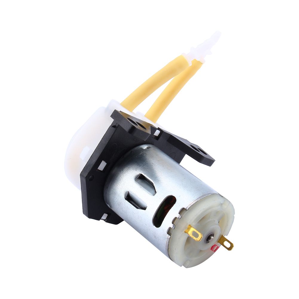Adjustable DC12V Dosing Pump Peristaltic Head Aquarium Lab Analytical Liquid