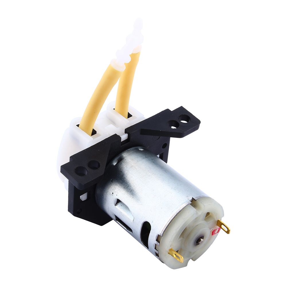 Adjustable DC12V Dosing Pump Peristaltic Head Aquarium Lab Analytical Liquid