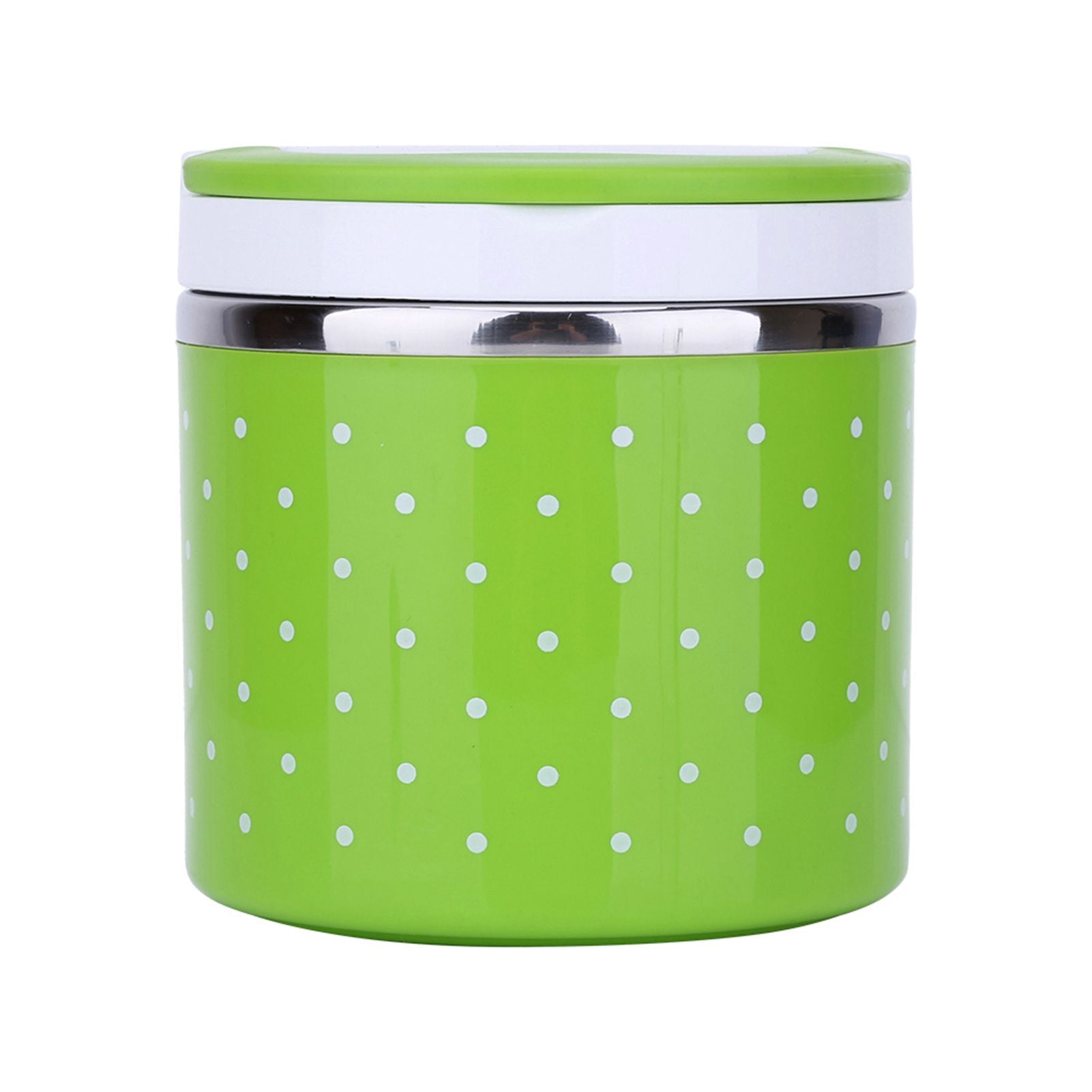 1 Layer Stainless Steel Insulation Thermo Thermal Lunch Box Food Container Hot