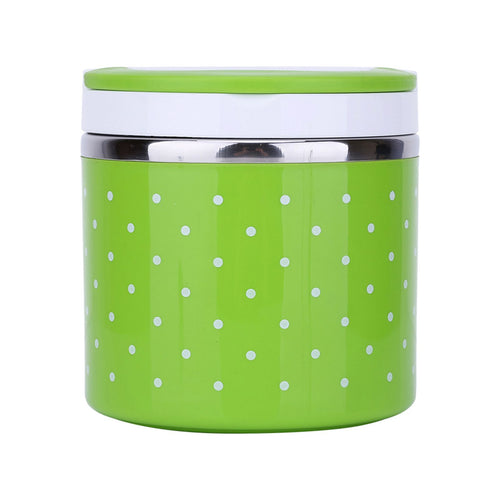 1 Layer Stainless Steel Insulation Thermo Thermal Lunch Box Food Container Hot