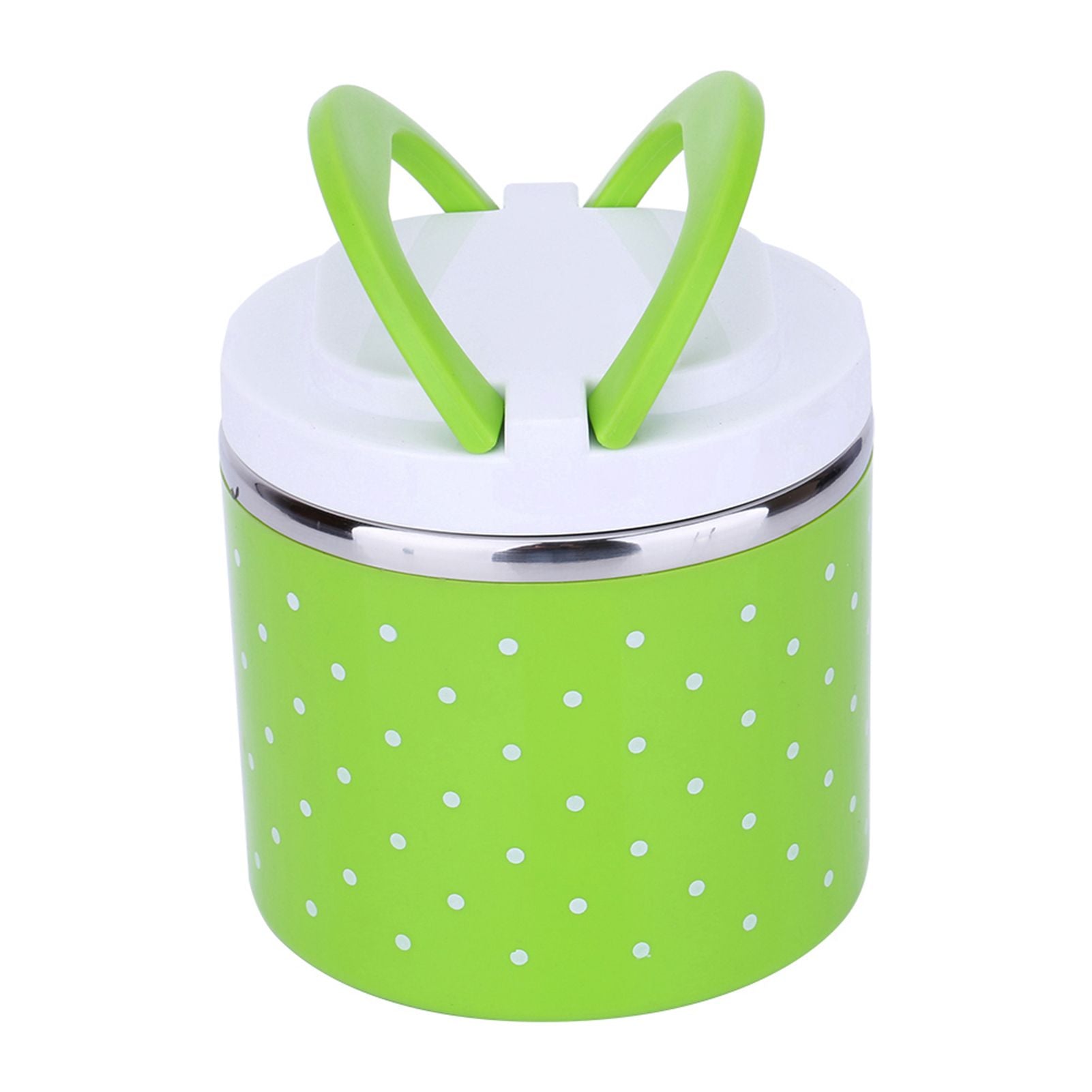 1 Layer Stainless Steel Insulation Thermo Thermal Lunch Box Food Container Hot