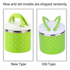 1 Layer Stainless Steel Insulation Thermo Thermal Lunch Box Food Container Hot