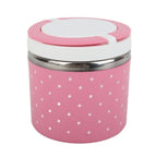 1 Layer Stainless Steel Insulation Thermo Thermal Lunch Box Food Container Hot