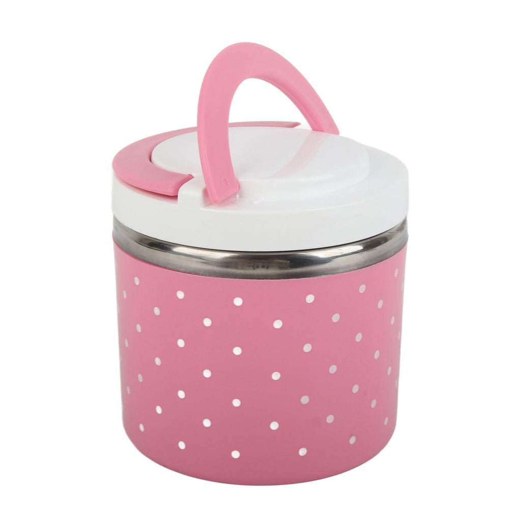 1 Layer Stainless Steel Insulation Thermo Thermal Lunch Box Food Container Hot